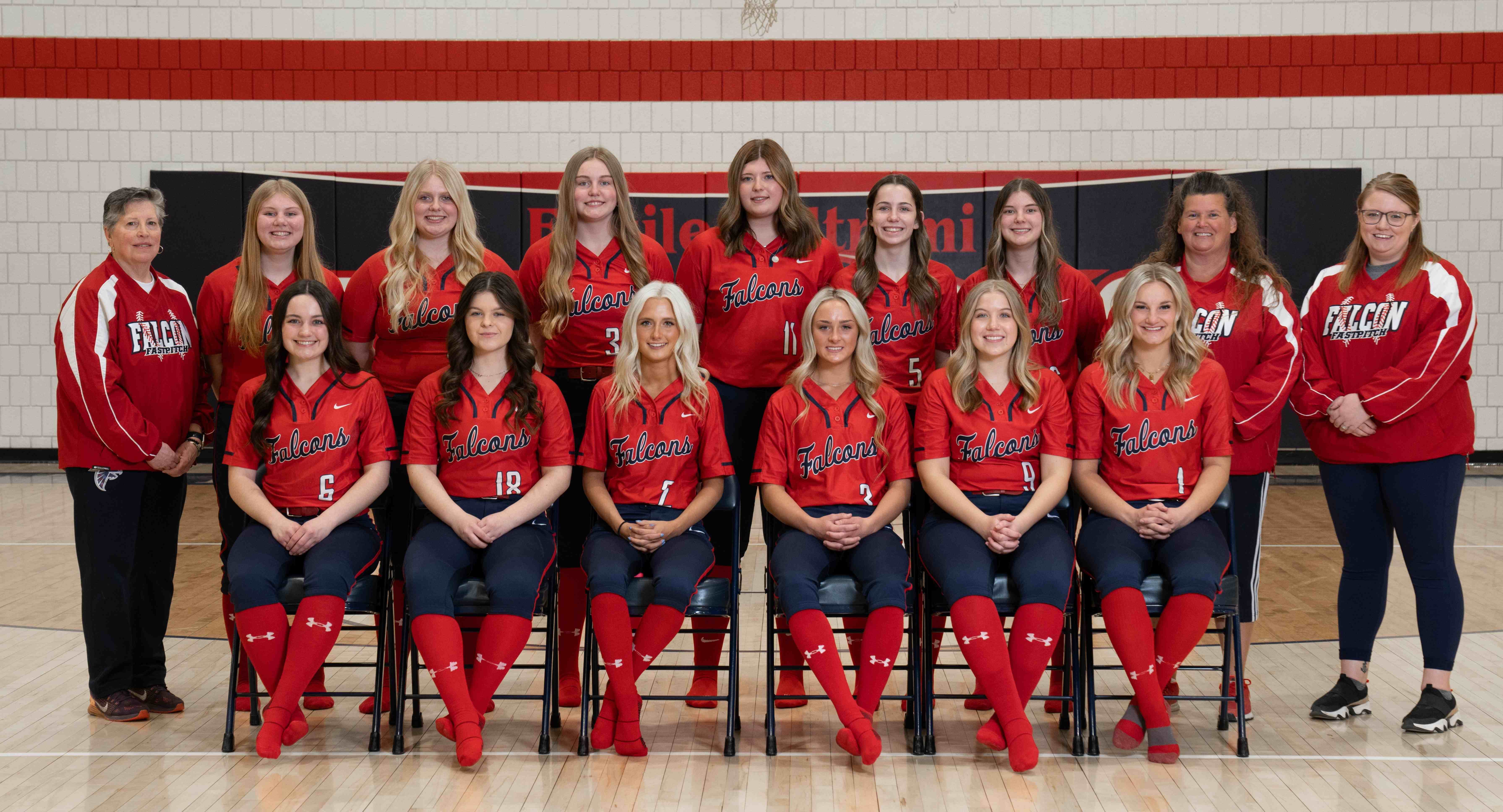 Varsity Softball team